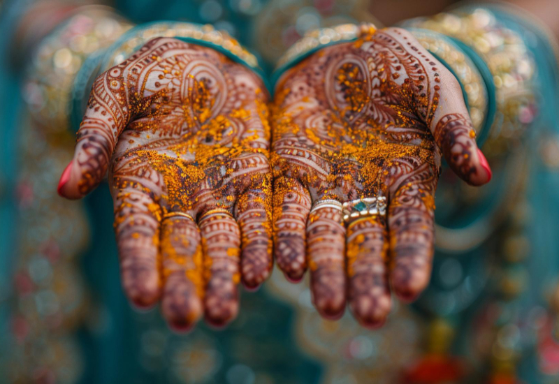 mehndi and haldi
